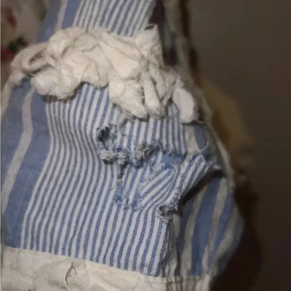 NWT Vintage Paula Sweet Muslin Mink Fringed Zip Cardigan Medium 80’s - Picture 4 of 5